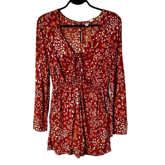 Roxy Womens Spirit Awakes V-Neck Romper - Picture 7 of 16